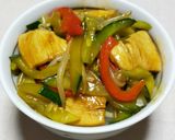 きゅうりと鶏むね肉の甜麺醤炒め作り方8写真