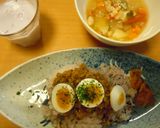 すりゴマたっぷりスパイシードライカレー☆作り方7写真