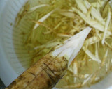 今宵の酒肴♪砂肝とゴボウのきんぴら作り方2写真