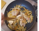 豚ばらときのこのハリハリあんかけ弁当作り方4写真