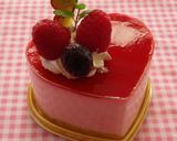 * バレンタイン❤ピンクのチーズケーキ♪作り方15写真