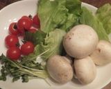 マッシュルームのそぼろごはん♪作り方1写真