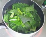 ほうれん草ととき卵のお味噌汁♪作り方4写真