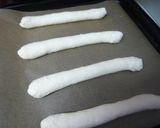 細長ぁーい練乳クリームサンドパン作り方6写真