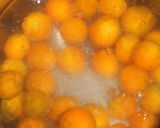 お正月✿見るからに縁起物！金柑の蜜煮作り方2写真