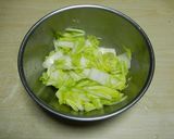 塩漬け白菜のマヨネーズ和え作り方2写真