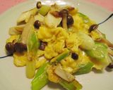 簡単＆時短のおかず☆ネギとしめじの卵とじ作り方5写真