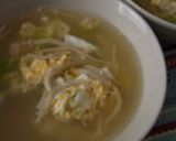 白菜とえのきの卵スープ作り方4写真