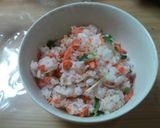鮭の混ぜごはんとろろかけ丼作り方4写真