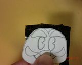 だるまミッキー＆ミニー　キャラ弁☆作り方2写真
