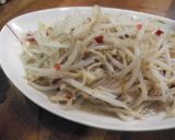 エノキともやしのペペロンチーノ風作り方3写真