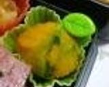 お弁当に茶きん絞り③黒蜜かぼちゃ作り方5写真