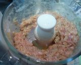 片手で食べれるエビブタ団子のトゲトゲ揚げ作り方3写真