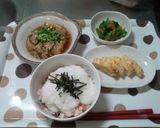 鮭の混ぜごはんとろろかけ丼作り方5写真