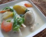 ゴロゴロ野菜のクリーム煮作り方3写真