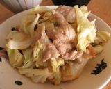 豚肉とキャベツのわさびマヨ炒め作り方4写真