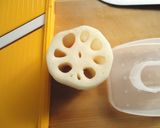 さくっと触感♡酢レンコン作り方1写真