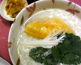 塩鶏(手羽先)の中華粥作り方8写真
