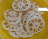 簡単☆また食べたくなる蓮根のはさみ揚げ作り方1写真