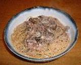 キノコのパスタ　ペペロンチーノ風作り方6写真