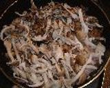 キノコのパスタ　ペペロンチーノ風作り方4写真