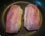 ベーコンチーズ磯辺餅作り方5写真