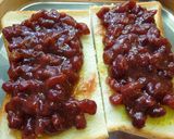 胡桃を乗せた塩あんトースト　コーン風味作り方1写真