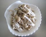 たことしめじのマリネ風サラダ作り方1写真