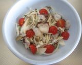 たことしめじのマリネ風サラダ作り方4写真