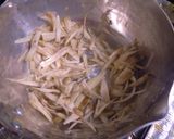牛蒡と豚肉の炒め煮作り方3写真