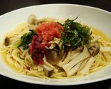 ☆きのこスープパスタ☆明太子のせ♡作り方13写真