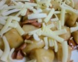 お餅とベーコンのチーズ焼き作り方2写真