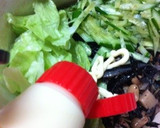 残り物活用！ひじきの五目煮でひじきサラダ作り方4写真
