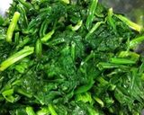 鉄分補給に！簡単ほうれん草の胡麻和え作り方1写真