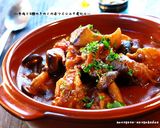 ■牛肉と3種のきのこの赤ワインみそ煮込み作り方5写真