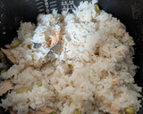 とっても簡単★鮭と枝豆の炊き込みごはん作り方3写真