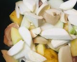鶏肉といろいろ野菜のあまからトマト缶炒め作り方1写真