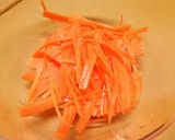人参のねり胡麻和え作り方1写真