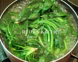 ほうれん草の胡麻和え作り方1写真