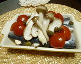 イワシときのこの胡麻油のオーブン焼き作り方3写真