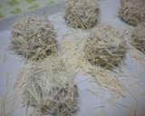 豆腐エビ団子の素麺揚げ作り方5写真