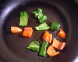 鶏ささみ肉と野菜のカレー粉炒め作り方2写真