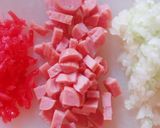 ✿紅しょうが入りチャーハン✿作り方1写真