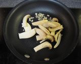 エリンギと絹さやのにんにく塩バター炒め作り方2写真