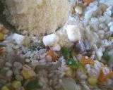 15分で出来る★押し麦リゾット作り方4写真