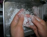 豚こまの旨み焼き♪作り方1写真