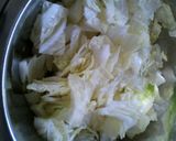 白菜サラダ（揚げ玉入り）作り方1写真