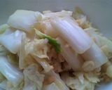 白菜サラダ（揚げ玉入り）作り方3写真