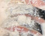 お姑さん直伝♡体ポカポカ鮭の酒粕煮〜♫作り方2写真