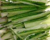 Ken房の簡単☆キュウリの昆布茶サラダ作り方1写真